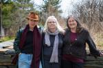 Stacy Klein, Jill Greenhalgh and Geddy Aniksdal. Photo by Travis Coe