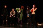 Opening, guest artists: Jana Korb, Kordula Lobeck de Fabris, Zoe Gudović, Deborah Hunt, Thaís Medeiros and artistic director Helen Varley Jamieson. Photo: Sinaí Solís.